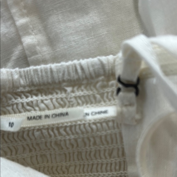 Kimchi Blue Cream Button-Front Mini Dress - Picture 10 of 14